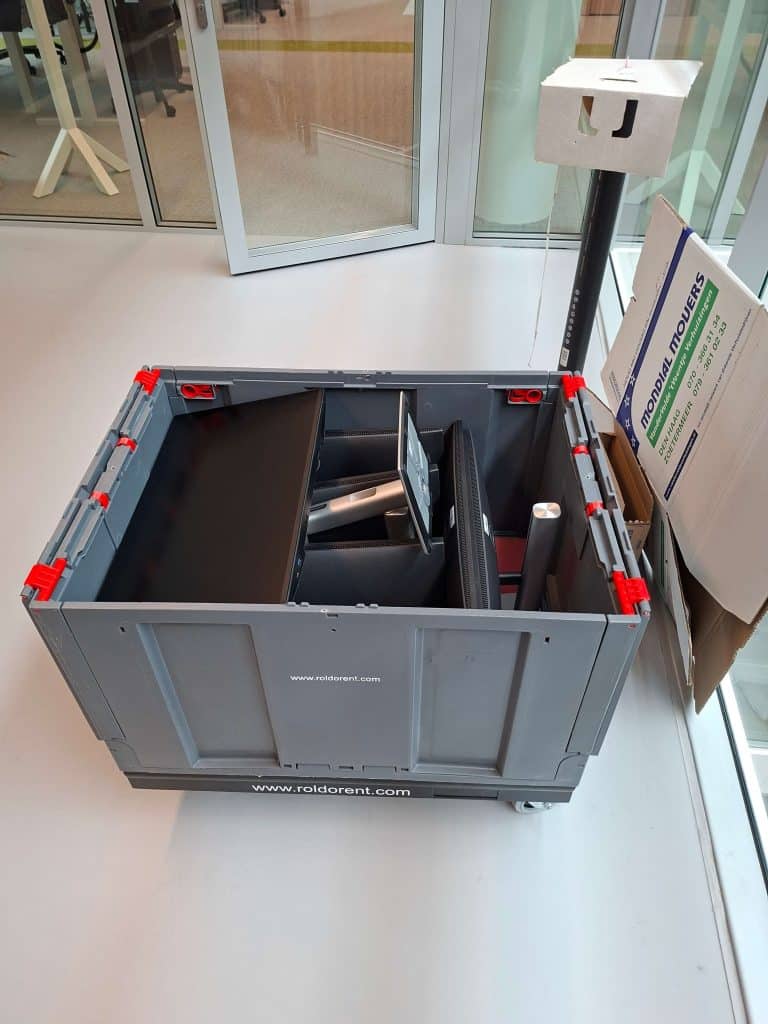 Computerbox vouwbaar